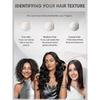 Automatic Curling Iron 1 1/4 Inch with 3 Temperatures, 2Way Rotation, Auto ShutOff