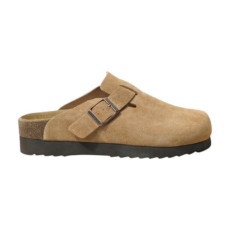 Fashion Women's 2025 Autumn New Outfit Platform Heightened Baotou Half Slippers and Lazy Singles