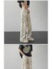 Men's Summer Plaid Casual Pants with Hollow Design - Loose, Straight, High-Street Style