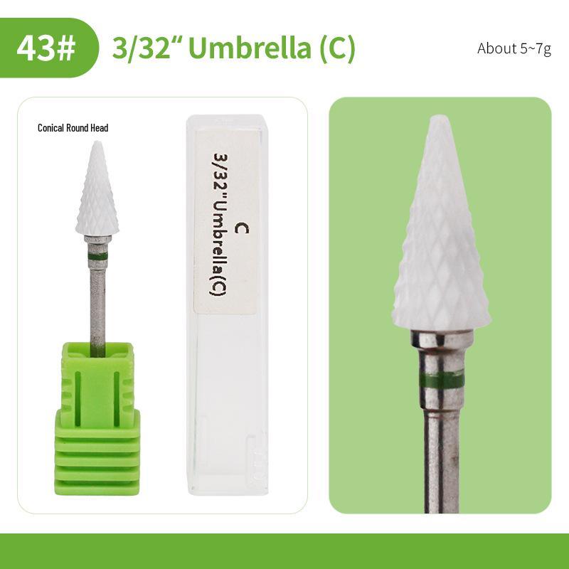 Ceramic Nail Drill Bit for Nail Art & Gel Polish Removal