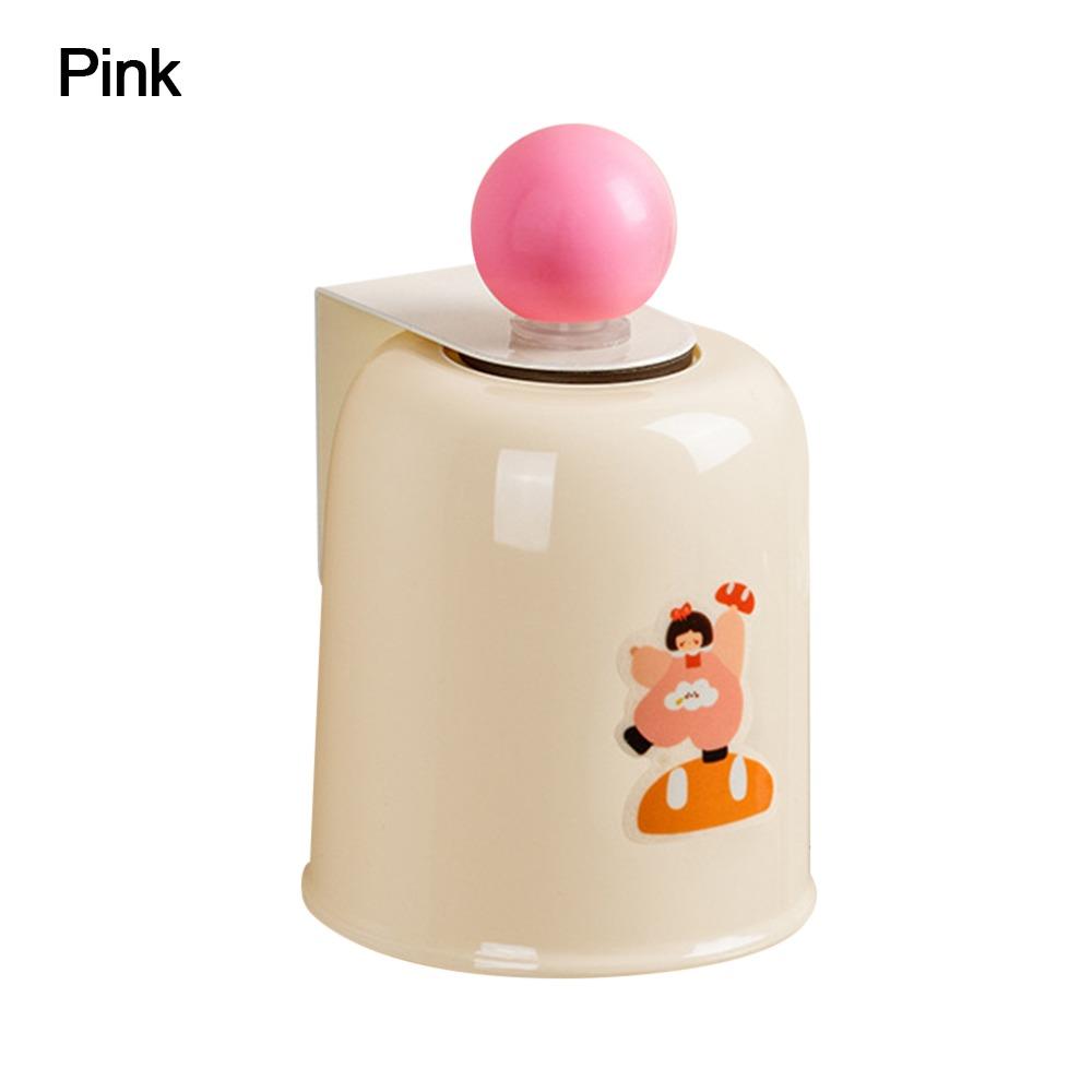 New Dopamine Magnetic Mouthwash Cup Wall-mounted Punch-free Toothbrush Cup Upside Down Cup Bathroom