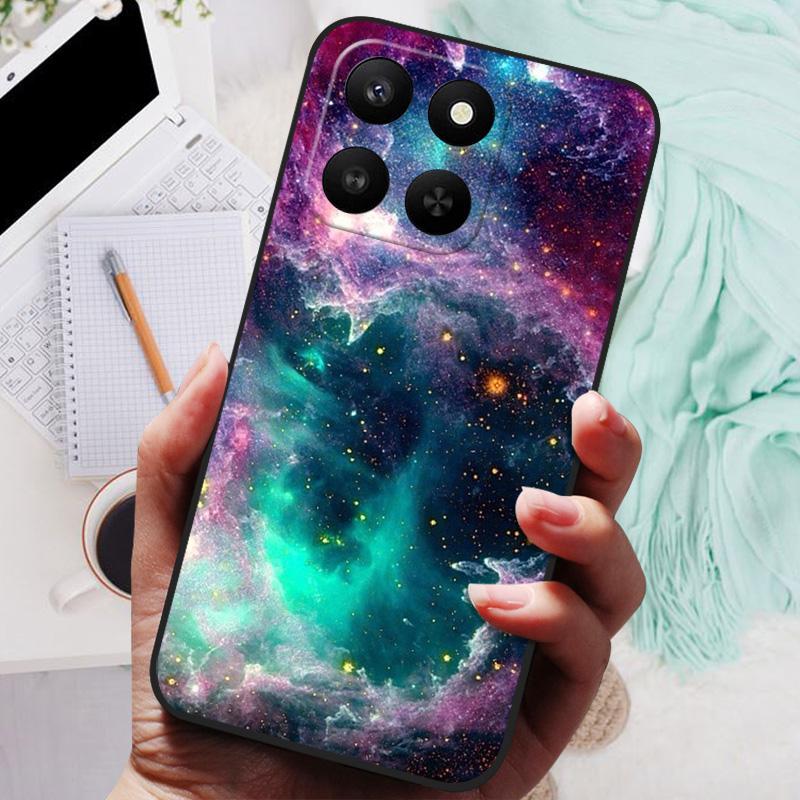 For Honor 400 Smart Case NEW TPU Silicone Shockproof Cat Phone Cover For Honor X7d 4G 5G / Play 10T 5GFunda Printing Soft Coque