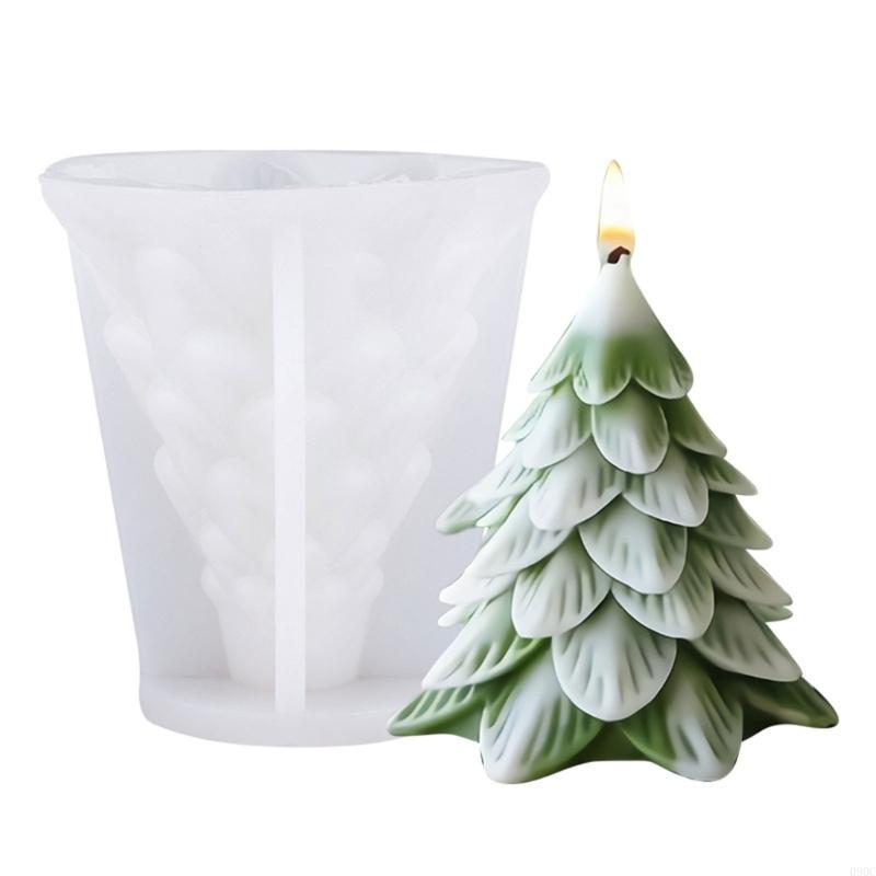 090C Festival DIY Silicone Christmas Tree Mould Crafting Essential Tool