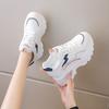 Small man height increase casual sports shoes ins spring and autumn new platform dad shoes women