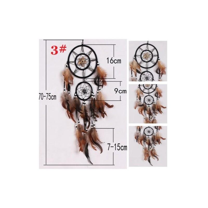 Exquisite Handmade Dream Catcher With Gorgeous Feathers For Car And Wall Decoration