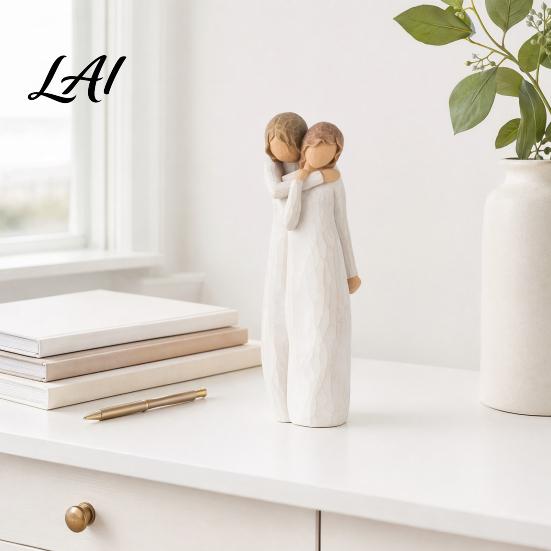 Abstract Sisterhood Statues Four Women Friendship Figurine Decor Statue Gift for Friends Sisters Supportive Sister Anniversary and Moms Faceless