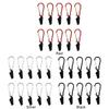 10/20 STÜCK Outdoor Planenclips mit Karabiner Zelt Markise Windseil Krokodilklemme Outdoor Camping Windschutz Befestigung Zelthaken