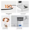 Automatic Cat Feeder: Smart Timed Food Dispenser Bowl