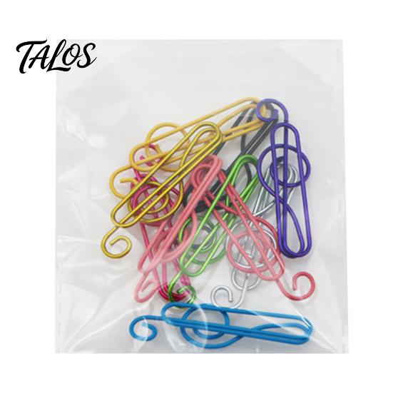 Creative File Fasteners Musical Note Paper Clips, Colorful Metal Treble Clef Decorative Cute Music Themed Gifts Fasteners, Bookmarks for Office