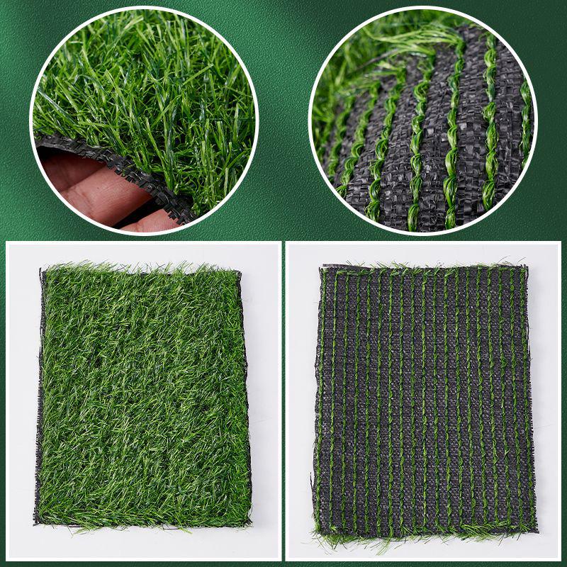 Artificial Turf Construction Site Fence and Landscaping Grass