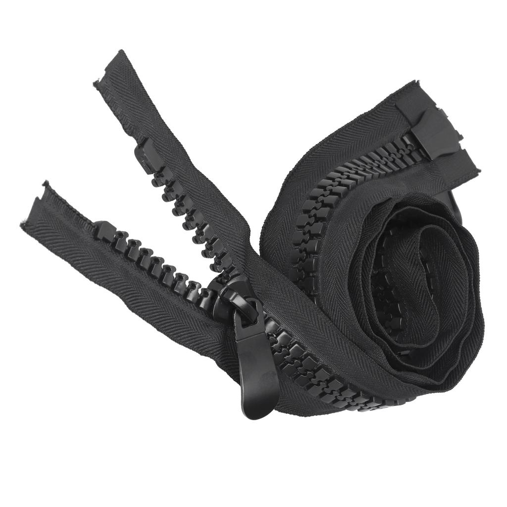 Large Plastic Zipper with Pulls Open End Tent Bag Zippers for DIY Sewing Accessories106CM