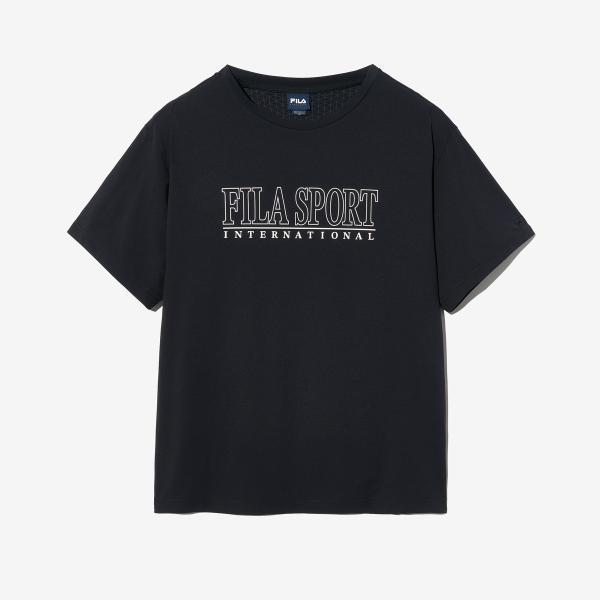 

Fila Cool Touch Lettering Short Sleeve Tee BLK/090