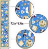 Passover Linen Table Runner Pesach Seder Jewish Party Decoration Matzo Red Wine Home Kitchen Dining Table Runner Passover Decor