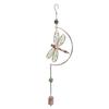 Dragonfly Wind Chimes Waterproof Beautiful Melody Iron Hanging Ornaments for Home Decoration