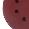 10Pcs 5 Inch 8-Hole Alumina Sanding Pad Sanding Sheet Polishing Sand Paper Sanding Discs Abrasive Polishing Tool For Metal Wood