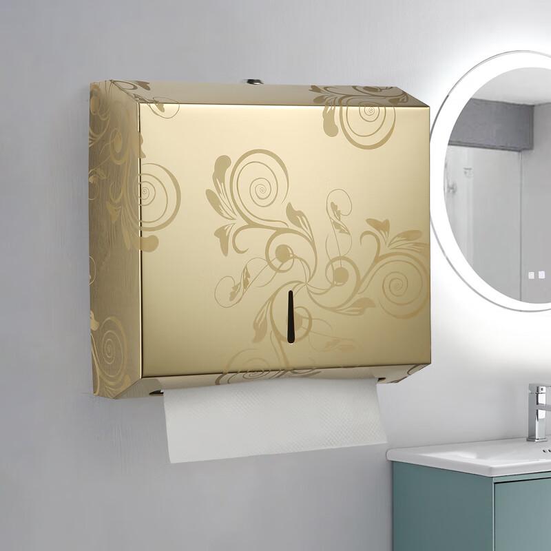 Morona Stainless Steel Hotel Bathroom Tissue Box