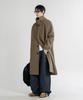 Lemain Second Wool Blend Oversized Balmacaan Coat [Beige]