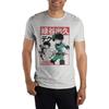 MHA My Hero Academia Deku One For All WhiteT-Shirt Tee Shirt
