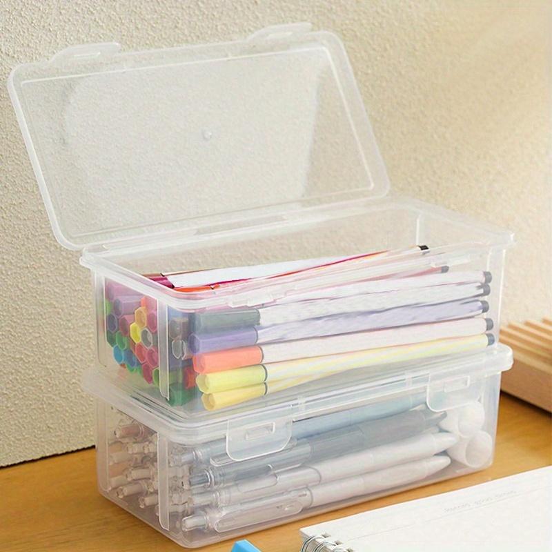 1pc Watercolor Pens, Drawing Pens, Art Supplies Organizer. 10pcs Colorful Memo Clips, Iron Book Clips, Exam Paper Clips