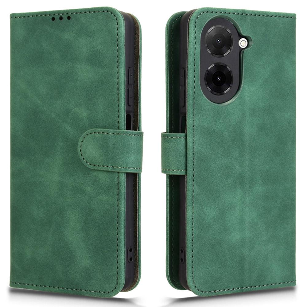 For Xiaomi Redmi A5 4G (171.7mm)/Poco C71 4G Leather Case Skin Feel Anti Drop Wallet Flip Phone Cover