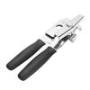 Can Opener Carbon Steel Cutter Heavy Duty Manual Handheld Can Opener with TPE Handle