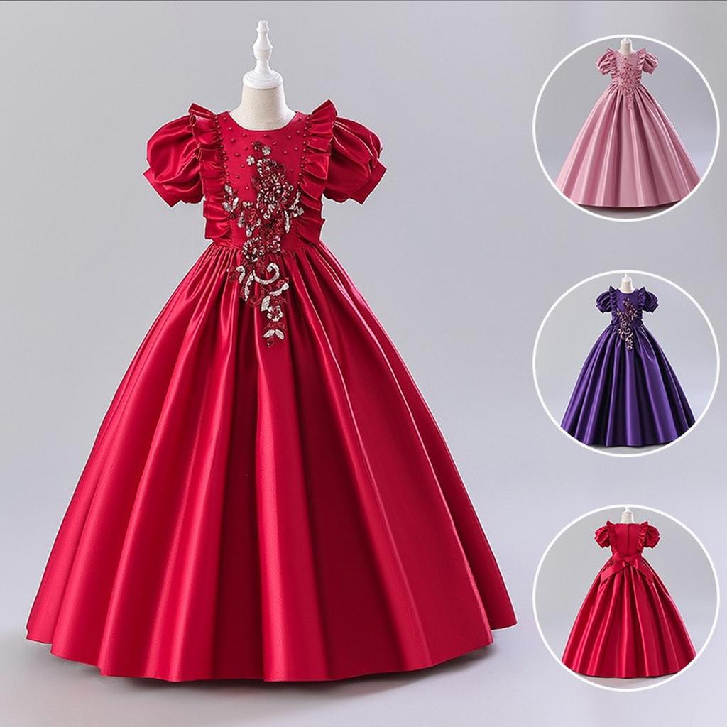 Girls Princess Gown Performance