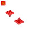 Non-Toxic 139Pcs/Lot 2476 2X2 With Bottom Pin Building Blocks Moc Technical Accessories Compatible With Brick Children Toys Gift