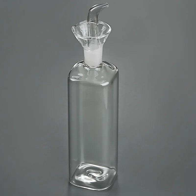 Kapacita 125/250/500ML Skleněná láhev na olej Prodej Nádoba na ocet Lahvičky na koření Lahvička na koření Sezamové Lahvičky na sójovou omáčku Nádoby na olej