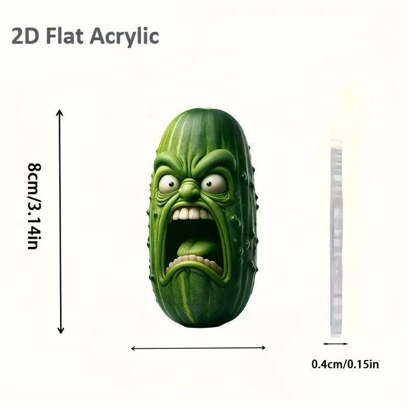 

Car Stylish Acrylic Interior Decor Fruit And Vegetable Rearview Mirror Hanging Ornament 3