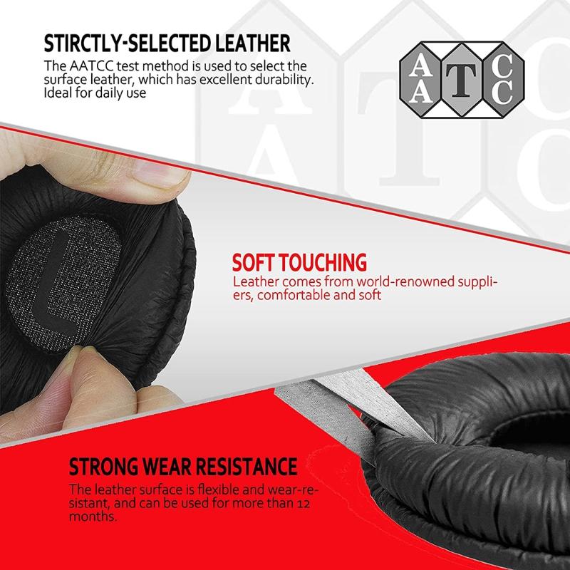 1Pair Ear Pad Cushion Cover Earmuffs for WH-CH500 510 ZX330BT 310 110 600 V250 70mm Headphones Comfortable To Wear