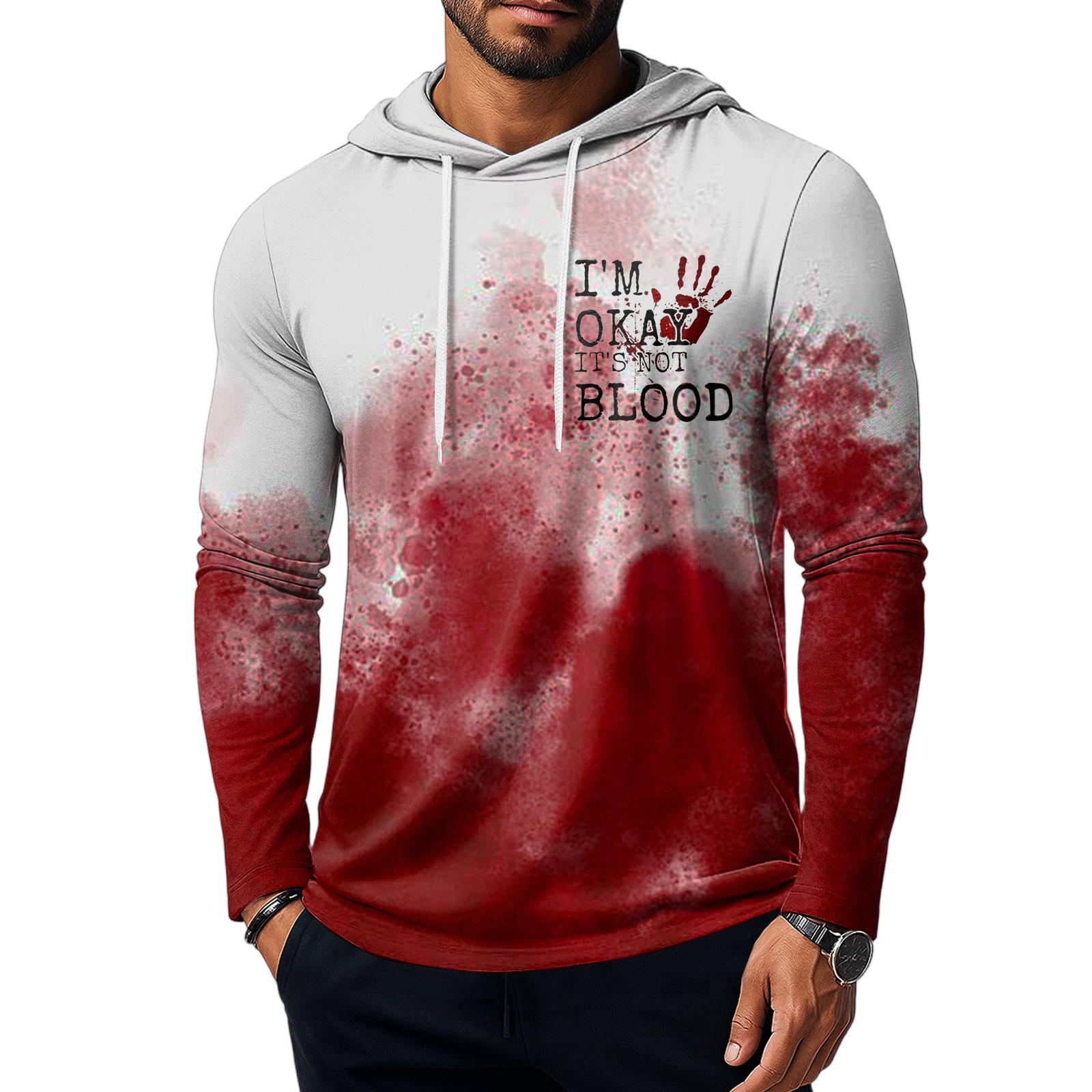 

Мужская толстовка, свободная однотонная уличная теплая дышащая футболка, топ XXL