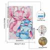 DIY Diamond Painting Lovely Stitch Cross Stitch Kit Mosaic Art Diamond Painting Full Circle Diamond Home Decoration