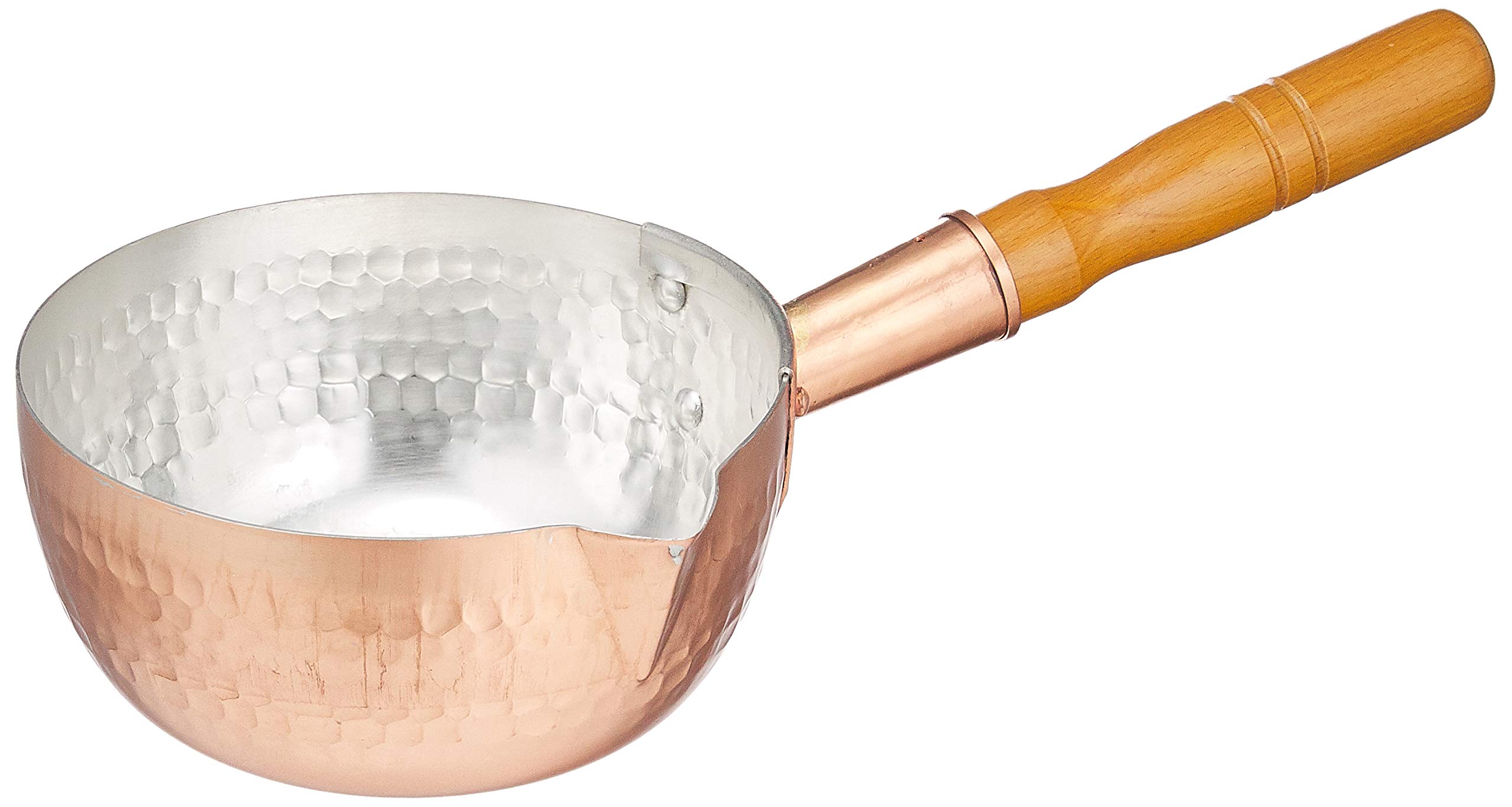 

Marushin Copperware Yukihira Pot Copper 15cm