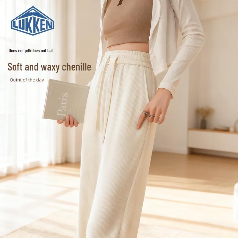 

LUKKEN Women s Chenille Wide-Leg Fleece Lined Pants XL