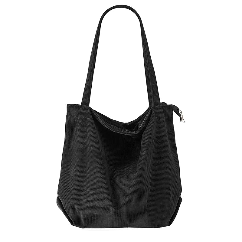 

[maytopia] tote bag shoulder bag tote bag mothers bag handbag corduroy corduroy ladies water repellent With zipper large capacity A4 lightweight