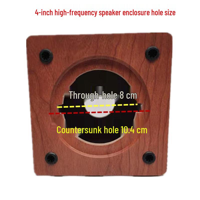 4-Inch Independent Tweeter Speaker Enclosure for KTV