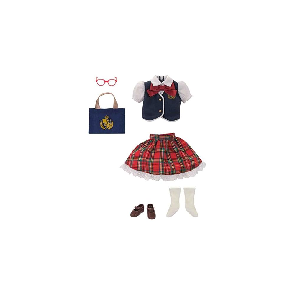 Licca-chan Dress LW-08 Cute School Uniform Outfit for Dolls