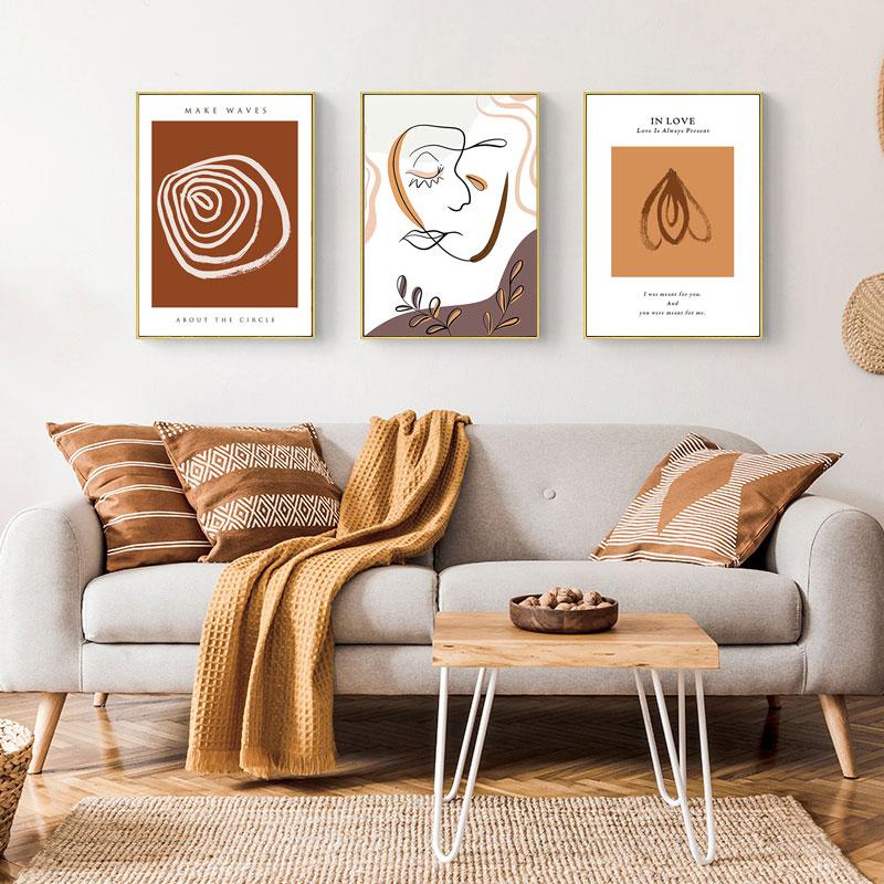 Sztuka Abstrakcyjna Linia Dziewczyna Rysunek Ciała Malarstwo Wystrój Domu Cytat Życiowy Druk Plakat Sztuka Minimalna Kwiaty Druk Galeria Ściana Sztuka Wystrój