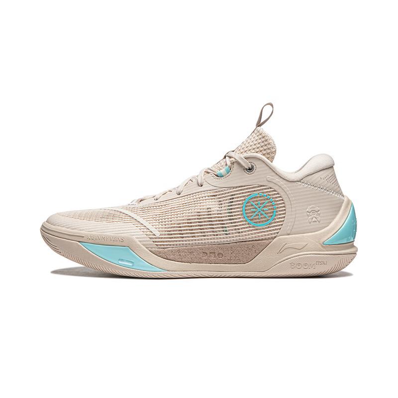 Li-Ning Wade Cold Blood 2 Men s Low-top Basketball Shoes Grit Gray ABPU017-3 41