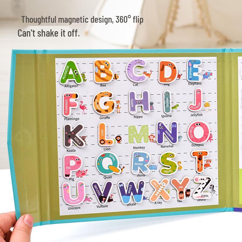 Advanced Magnetic Jigsaw Puzzle for Ages 3-6: Fun Logical Thinking Game for Kindergarten