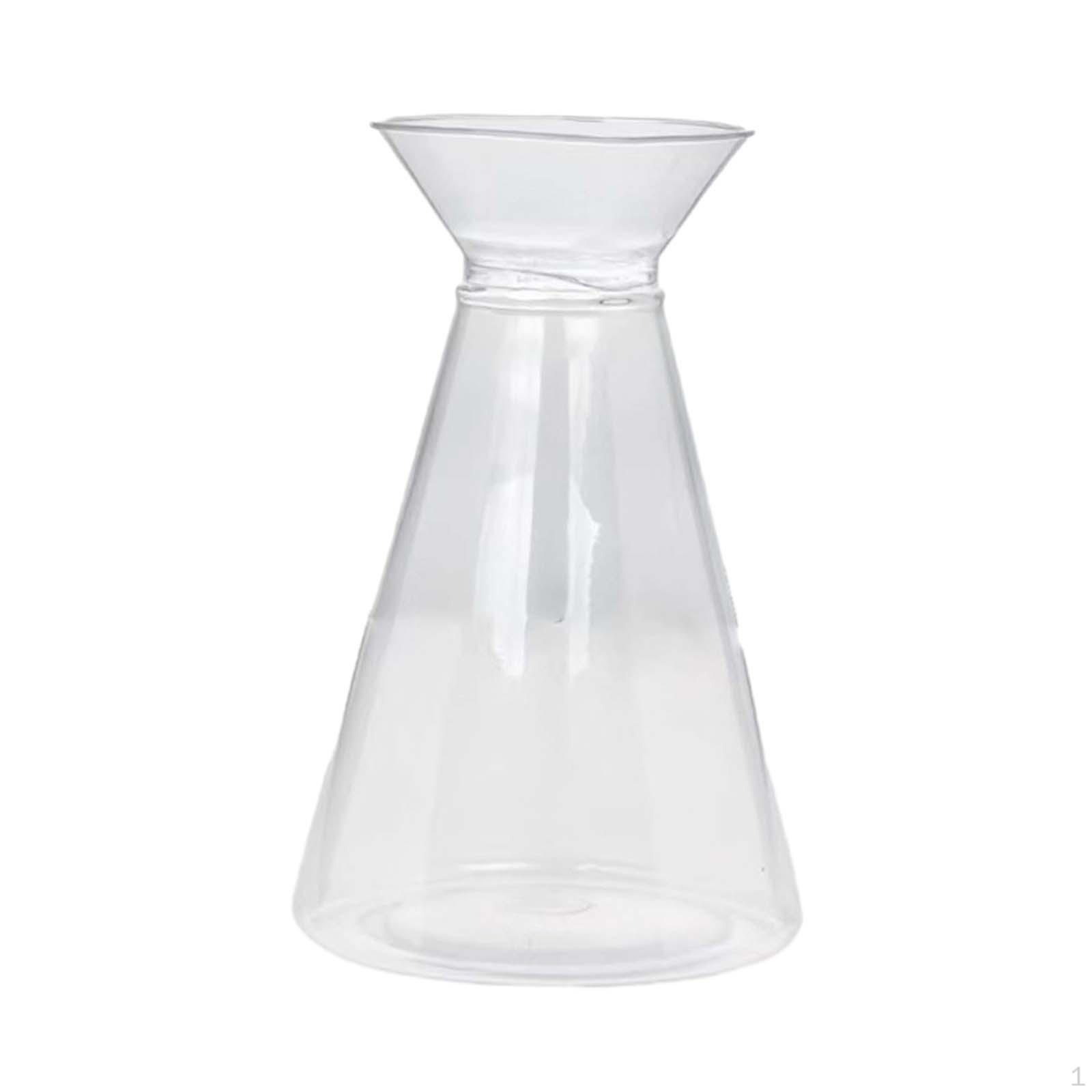 Vase Decorative Minimalist Dried Flowers Holder Plants Pot for Living Room Flower Shop Desk