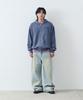 Nontype Signature Print Zip Up (Pigment Navy)