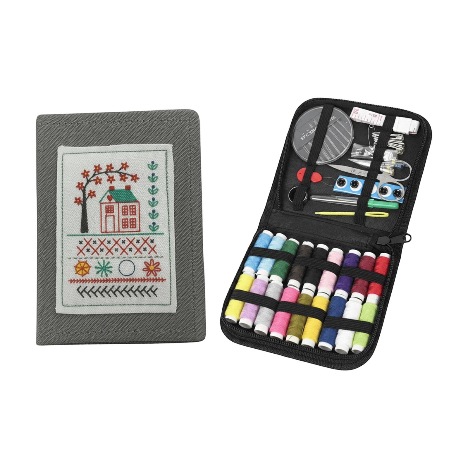 

Embroidery Book Kit, Portable All Scenario Embroidery Book, Comes With A Complete And Instructional, Perfect For Beginners And Craft Lovers One Size