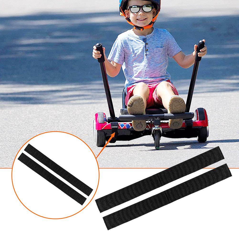 10 Stück Verstellbare Zubehörgurte für Hoverboard Nylon Sitzbefestigungsgurte für Hoverboard Klettverschluss Kabel für Hoverboard