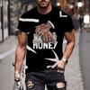 Summer Funny Casual Style For Men 3D Printed Men's T Shirts Fashion O-Neck Short Sleeve Sportswear Streetwear Oversized Tops