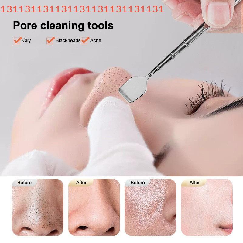 Deep Cleansing Face Scraper Nose Whitehead Remover Skin Care Beauty Face Spatula Facial Blackhead Removal Tool