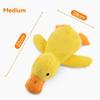 New Dog Toy Plush Companion Sleeping Duck Bite-Resistant Grinding Sound Relief Duck Sound Pet Toy