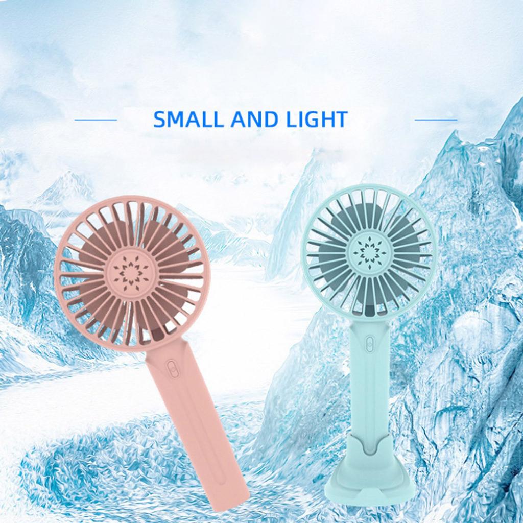 Handheld Portable 3 Personal With Base 6-1 Hours Operated Outdoor Fan
