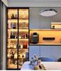 220V Three-Color Dimmable Self-Adhesive LED Linear Light Strip for Ceilings