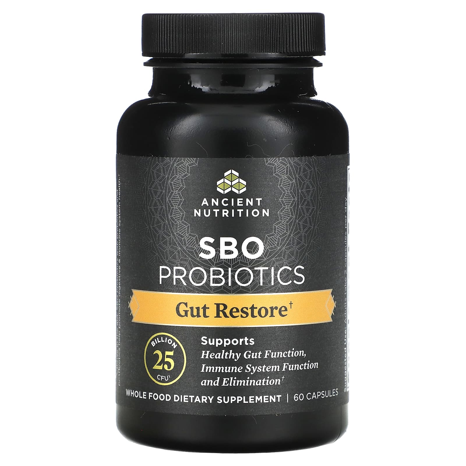 

Sbo Probiotic, 25 Billion CFU, 60 Capsules